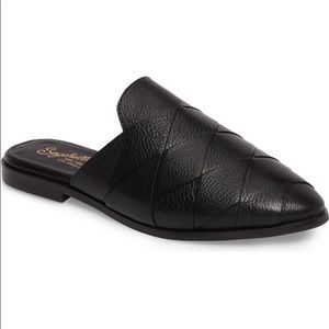 Seychelles Black Quilted Loafers